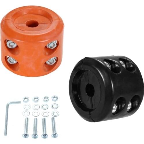 Cable Hook Stop Stopper Rubber Cushion WIth 1 set Hardware for ATV UTV Winch