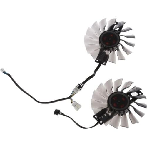 2Pcs GA92S2H 90mm 4PIN VGA Fan For GTX960 GTX970 GTX1080Ti 1080 Cooler Graphics Card Cooling Fan