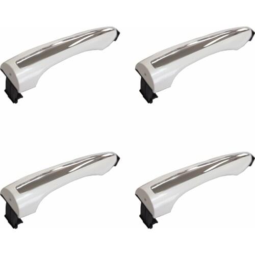 White Door Handle Assy Outside Chrome For Kia K3 Forte Cerato 2014
