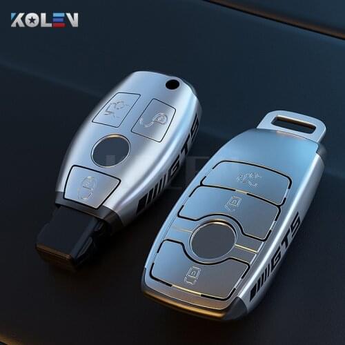 PC Car Remote Key Case Cover Protector Shell Fob For Mercedes Benz A B C E S Class W204 W205 W212 W213 W176 GLC CLA CLA AMG W177