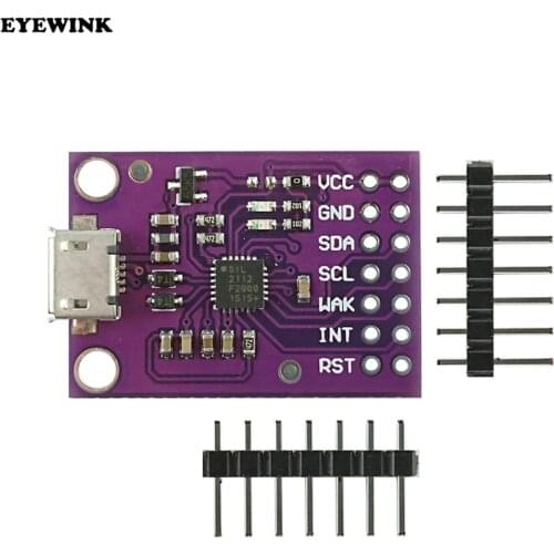 CP2112 Debug Board USB to SMBus I2C Communication Module 2.0 MicroUSB 2112 Evaluation Kit for CCS811 Sensor Module for arduino
