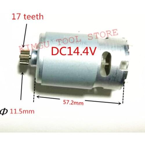 17 Teeth Motor Engine DC14.4V for MOSTA J1S-M14-10 J1S-D14-10 BOSCH MAKITA HITACHI DeWALT RYOBI Cordless Drill Driver Screwdrive