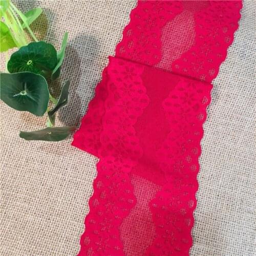 LS1043 is about 9 cm wide elastic lace for garment accessories garment sewing applique