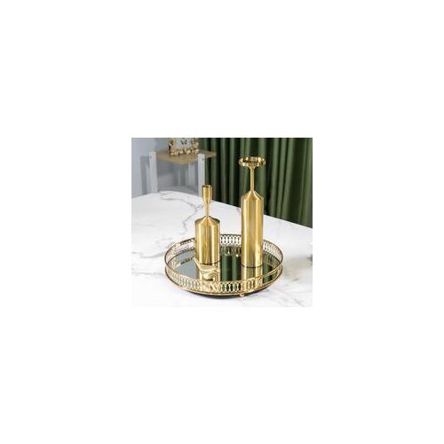 NORDIC SQUARE METAL ALLOY STORAGE TRAY HOME STORAGE BOX FRUIT FOOD TEACUP JEWELRY NECKLACE DISPLAY MIRROR TRAY HOME DECORATION