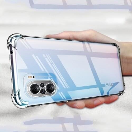 Transparent Silicone Soft for Xiaomi Mi F3 10T Pro Lite Poco X3 NFC Case on Redmi Note 10 Pro 10s 10 Note 9 Pro 9 s 10pro Cases