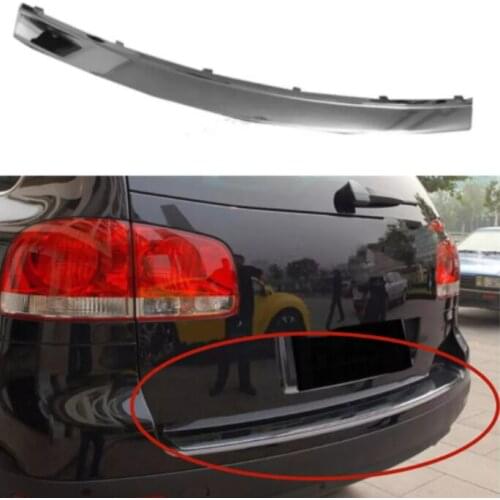 ABS Rear Bumper Sill/Protector Plate Cover Fit For VW Touareg 7L 2003 2004 2005 2006 2007 2008 2009 2010