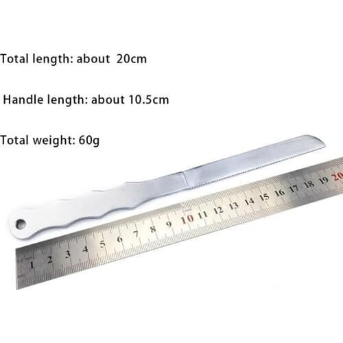 Stainless Steel Bone Saw with Flat Handle Veterinary Orthopedics Surgical Tools