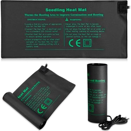 Durable Seedling Heat Mat Plant Seed Germination Propagation Clone Starter Pad Warm Hydroponic Heating Pad 5 Different Sizes