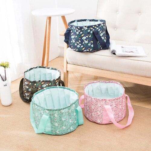 Travel camping washbasin bucket collapsible washbasin foot bath sink washing basket SPA foot bath bucket folding laundry tub