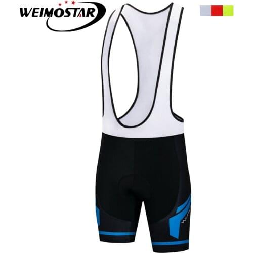 Weimostar Men Outdoor Cycling Bib Shorts MTB 3D Pad Pro Team Riding Bib Shorts Bike Bicycle Clothing Ropa Ciclismo
