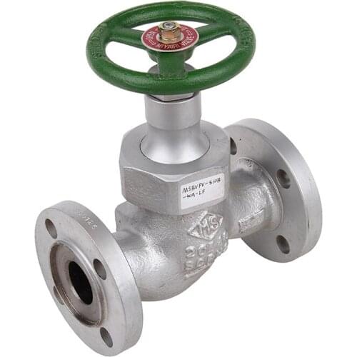 Lpg Gas Cast Steel High Pressure Flange Globe Valve Flow Control System 25A/40A JIS20k PV-810B
