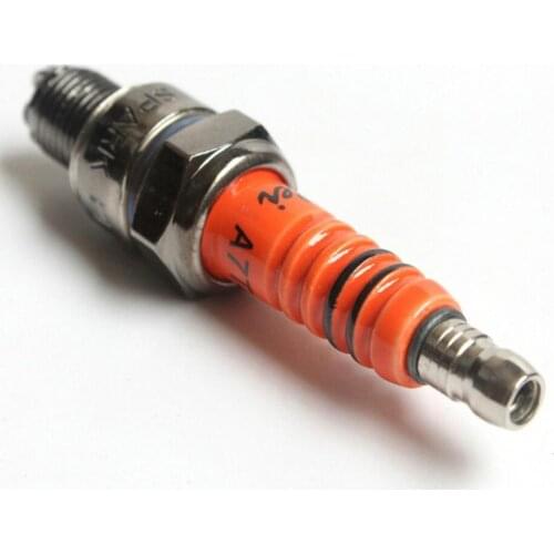 1Pc Spark Plug A7TC A7TJC 3 Electrode GY6 50cc-125cc Moped Scooter ATV Quads