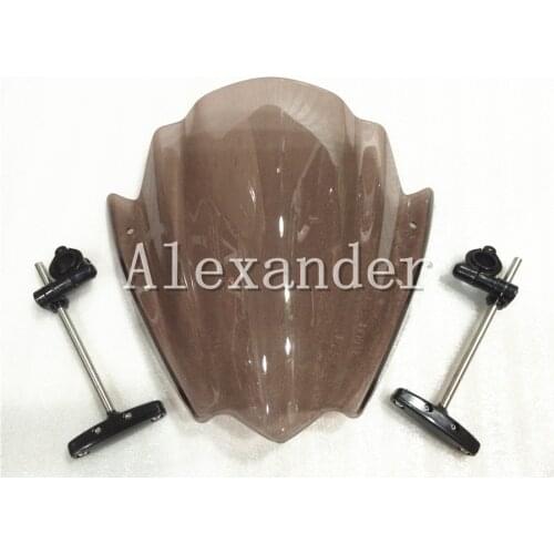 Universal Street Bike for Harley for Yamaha 7/8" & 1" Handlebar Mount Motorcycle MT 03 07 09 10 Windshield Windscreen Windscherm