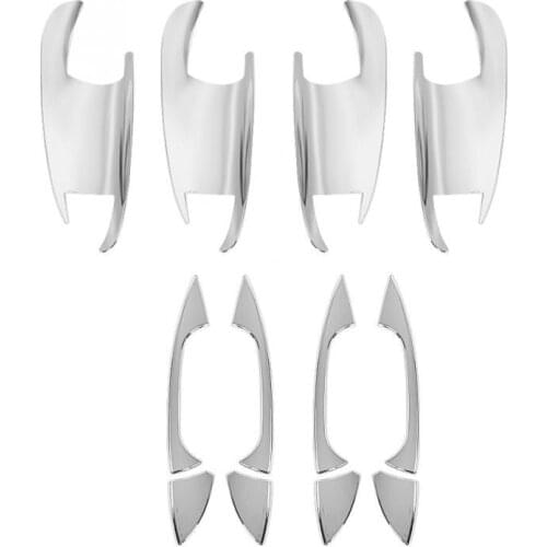 Exterior Door Handle Door Bowl Frame Cover Trim for Mercedes Benz A B C E Class 2008 2009 2010 2011 2012 2013 2014 Car Styling