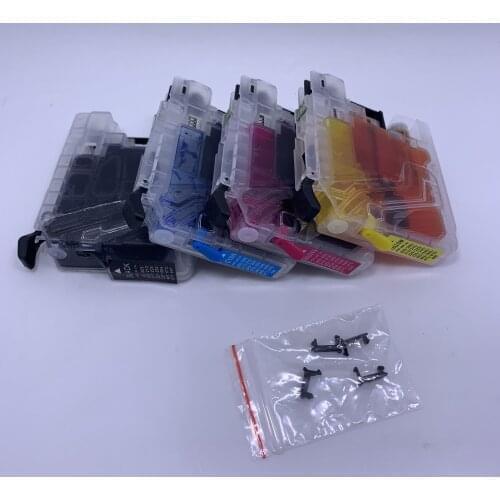 YOTAT Full refill ink cartridge LC263 for Brother DCP-J562DW MFC-J480DW MFC-J680DW MFC-J880DW printer