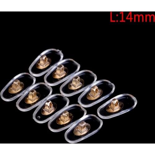 5Pairs Silicone Eyeglass Sunglasses Spectacles Screw On Nose Pads