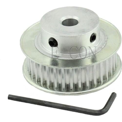 5pcs HTD5M36 Timing Pulley 36 Teeth Alumium Teeth Width 16mm Bore 5mm/6mm/6.35mm/8mm/10mm/12mm/12.7mm/14mm/15mm/17mm/20mm