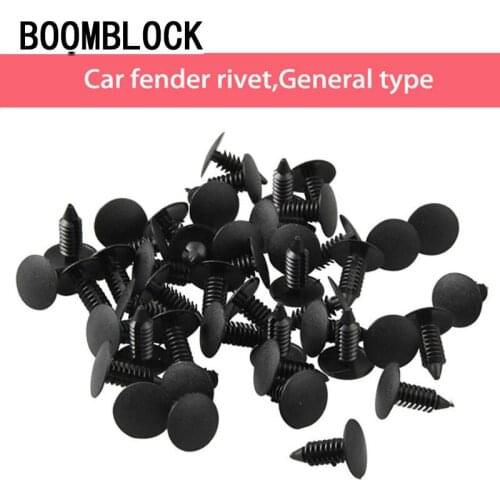 50Pcs Car Door Fender Trunk Fastener for Volkswagen BMW E46 E39 F30 E87 M Mini Cooper Audi A4 B6 B8 A5 Ford Focus 2 Fiesta Kuga