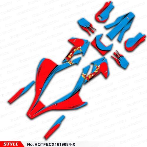AFTEMARKET Race Graphics for TE FE TX FX FS TC FC 125 150 250 300 350 450 501 2016 to 2019, Style No. HQTFECX1619084-X