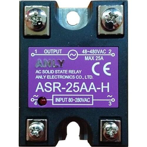 ASR-25AA-H ASR-40AA-H Original authentic Taiwan ANLY solid state relay