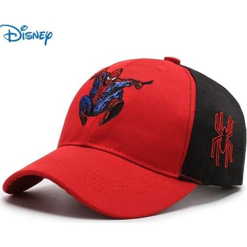 Disney Marvel Hat Childrens Hat Spiderman Superhero Children Boys Girls Embroidery Adjustable Baseball Cap Casual Hats