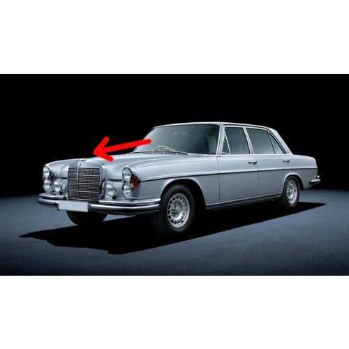 Mercedes w108, w109 Hood Star Emblem Front Badge S Class 1965-1972 Aftermarket A1155860288