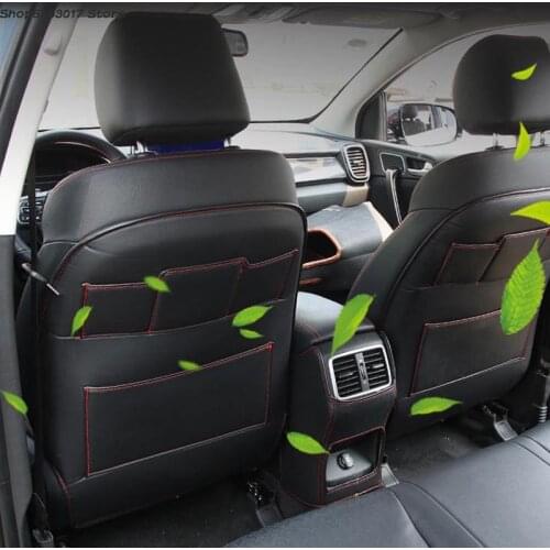Car All Inclusive Seat Back Anti-kick Mat Anti-Dirty Protector Cover Waterproof Pad For Kia Sportage QL 2017 2018 2019 2020 2021