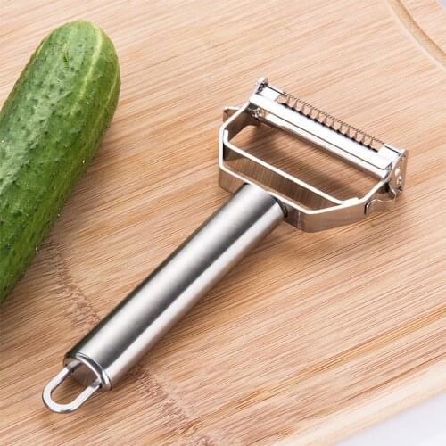 Stainless Steel Multi-function Vegetable Peeler&ampJulienne Cutter Julienne Peeler Potato Carrot Grater Kitchen Tool