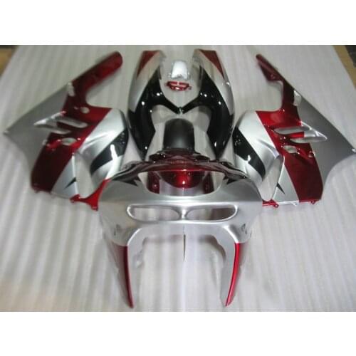 Motorcycle Fairing Kit for KAWASAKI Ninja ZX9R 94 95 96 97 ZX 9R 1994 1995 1996 1997 ABS Red Silver Bodywork+Gifts KT01