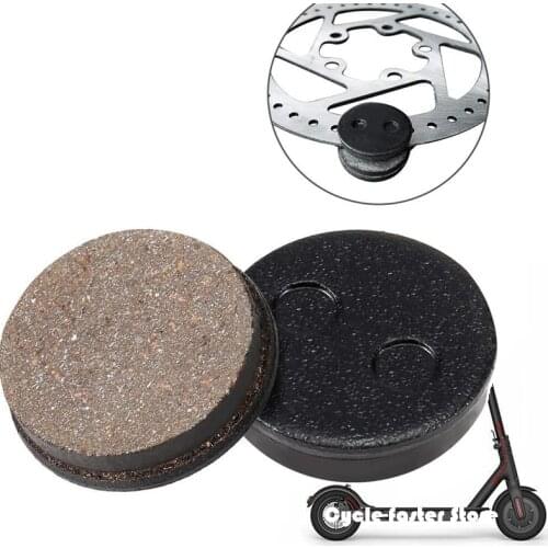 2 Pcs MTB Metal Brake Pads Kit Rear Disc Brake Replacement for Xiaomi Mijia M365 Scooter Parts Skateboard Scooter Accessories