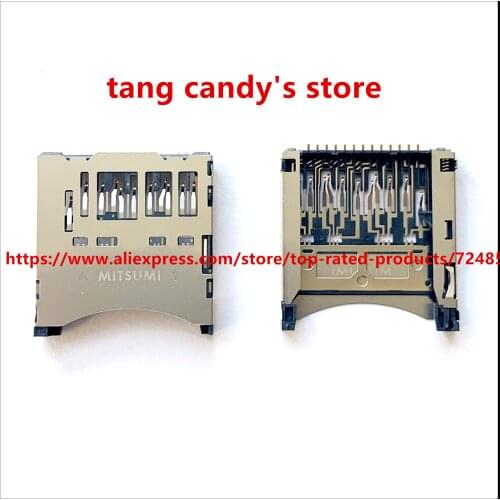 Original SD Memory Card Guide Slot Assembly Replacement For Nikon D3200 D5200 D600 D610 SD card slot