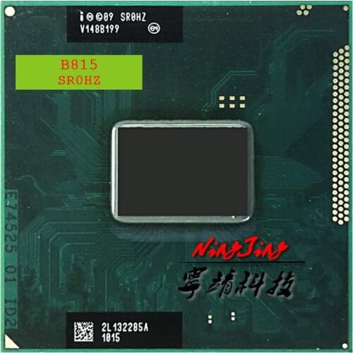 Intel Celeron B815 SR0HZ 1.6 GHz Dual-Core Dual-Thread CPU Processor 2M 35W Socket G2 / rPGA988B