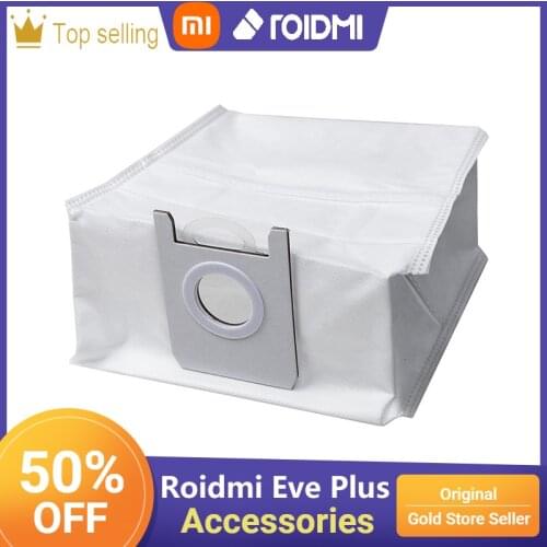 New original Xiaomi ROIDMI EVE PLUS sweeping robot accessories roller brush, dust bag, side brush cost-effective parts package