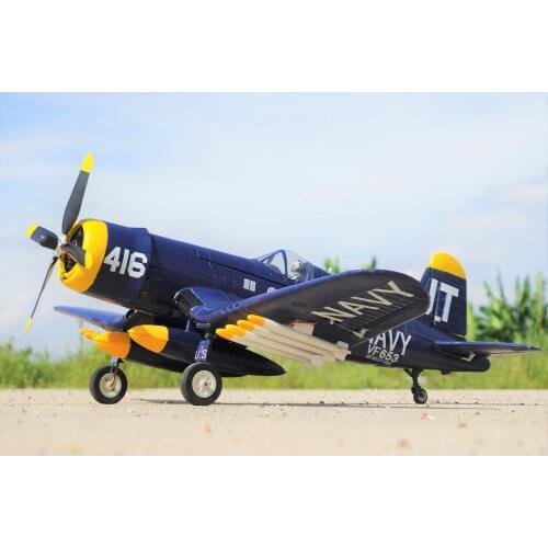 HOOKLL F4U Pro 2.4G 6ch Radio Remote Control Electric RC Airplane PNP and KIT,F4U-4 Corsair Warbird EPO 1200mm with Retract