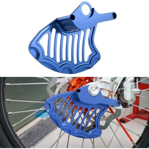 Front Brake Disc Rotor Guard Protector For Husqvarna TE FE TC FC 125 250 350 450 501 2014 For Husaberg FE FS 390 570 2009-2014
