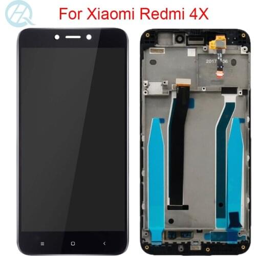 10 Touch For Xiaomi Redmi 4X LCD With Frame Display Touch Screen Assembly 5.0" Redmi 4X Pro Display Screen Repair LCD
