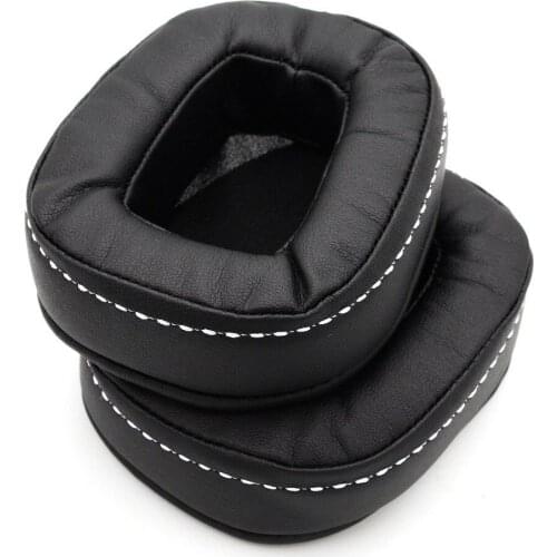 1 Pair Replacement Ear Pads Foam Earpads Pillow Cushions Cover Repair Parts for Sony MDR-7506 MDR-V6 Headset Headphone( Black )