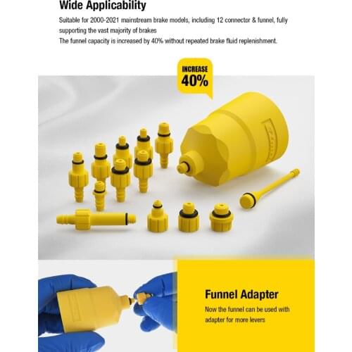 2021 EZMTB Bicycle universal Hydraulic Bleed Kit Lite Version for shimano&tektro&magura&hayes&formula&sram&avid&giant&nutt brake