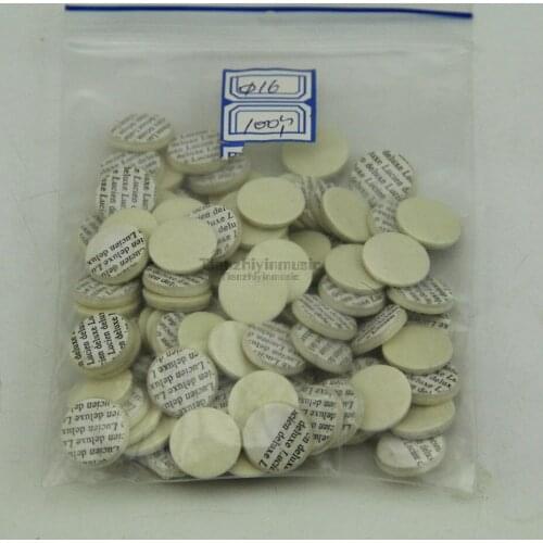 30pcs Clarinet Sound Hole Pad Clarinet Fittings Pipe Repair Parts 16mm