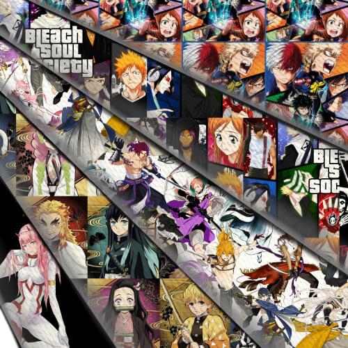 50*145cm Japanese Anime Bubble Fabric Bullet Textured Girls Soldier Liverpool Fabric for Sewing Needlework DIY Cloth