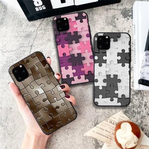 Fun Puzzles Phone Case for iPhone 11 12 Pro mini pro XS MAX 8 7 6 6S Plus X 5S SE 2020 XR