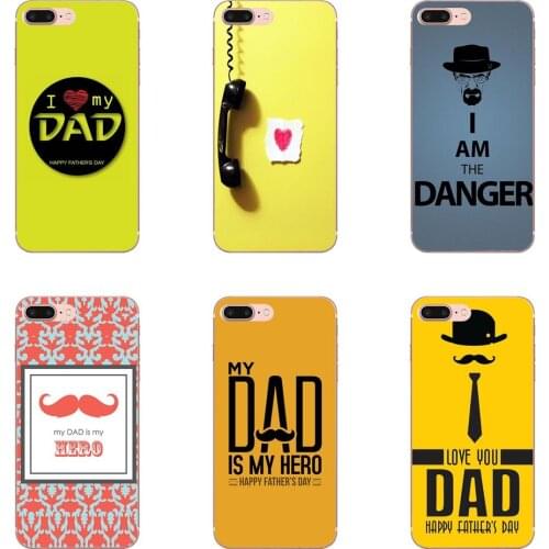 I Love My Best Dad Mobile For Sony Xperia Z Z1 Z2 Z3 Z4 Z5 compact Mini M2 M4 M5 T3 E3 E5 XA XA1 XZ Premium TPU Case