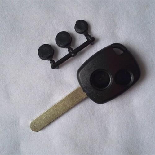 DAKATU 2 Buttons Remote Blank Car Key Shell Case Cover Fob For Honda Odyssey Accord Civic CRV Pilot Frontal