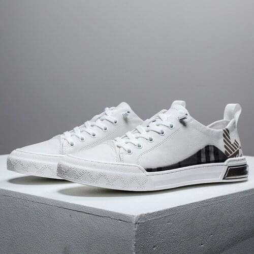 Brand Causal Men Sneakers Lace Up Men Running Shoes Tenis Masculino White Light Men Canvas Shoes Oudoor Walking Shoes for Men