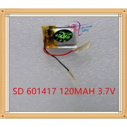 Liter energy battery 3.7V polymer lithium battery 601417 120MAH 581518 small toy Bluetooth small speaker remote control aircraft