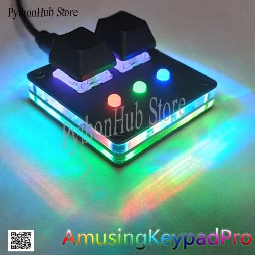 AmusingKeypad Pro Osu Muse Dash Mini Multimedia Hotkey Audio Game Keypad Touch Disk