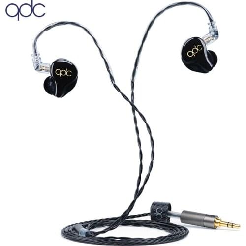 QDC Live 5 Earphones 5 Micro Balanced Armature Earbuds Sound Insulation Monitor In-ear Earphones