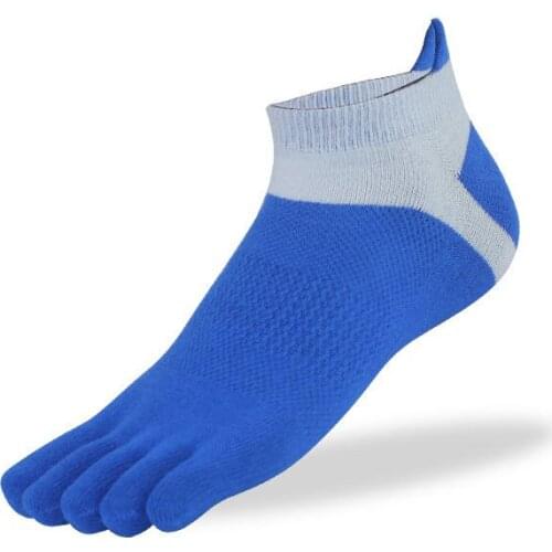 1 Pair Quality Summer Man Five Finger Cotton Boat Socks Sports Thin Breathable Mesh Socks Five Toe Socks Boys MKJ047