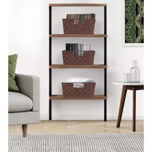 Rectangular Storage Basket Container Sundries Organizer Houseware Eco-Friendly Closet For Shelf Clothes