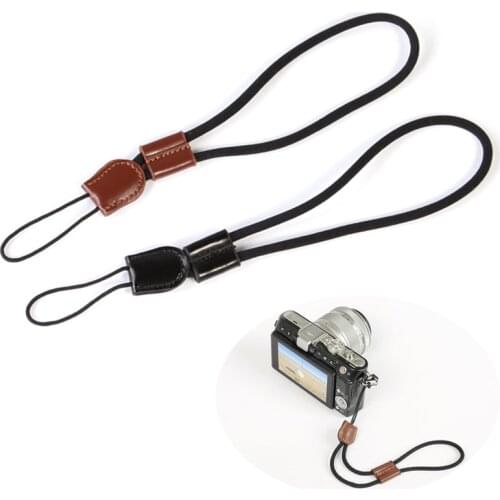 Camera Strap Wrist Brand Hand Nylon Rope Universal Wrist Strap Leather Carrying Belt Lanyard For Leica Sony Fuji Digital SLR